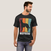 Duitse herder Vintage 2 T-shirt (Voorkant volledig)