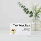 Duitse herder visitekaartje (Staand voorkant)