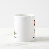 Duitse herder Voeg de naam van de hond toe, wijzig Koffiemok (Center)