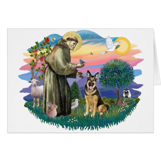 Duitse herder (W) (Voorkant Horizontaal)