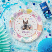 Duitse Herder Waterverf Papier Bord (Feest)