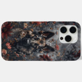Duitse Herder & Wildbloemen Case-Mate iPhone Case (Achterkant (horizontaal))