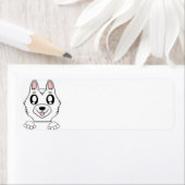 duitse herder wit etiket (Insitu)