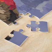 Duitse Herder Zoek- en Reddingsoperatie in de Snee Legpuzzel (Zijkant)