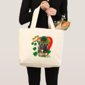 Duitse herderdag voor patricks grote tote bag (Voorkant (product))