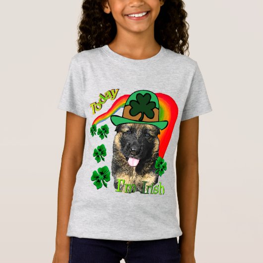 Duitse herderdag voor patricks t-shirt (Voorkant)