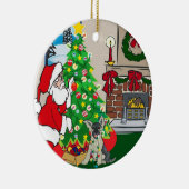 Duitse herderdeken de zalen keramisch ornament (Rechts)