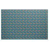 Duitse herderhond blauw stof (Fat Quarter)