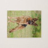 Duitse herderhond legpuzzel (Horizontaal)