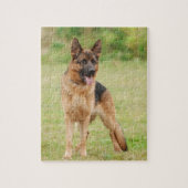 Duitse herderhond legpuzzel (Verticaal)
