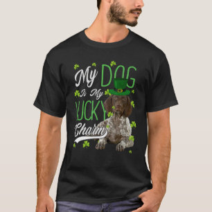 Duitse herderhond Mijn hond is mijn gelukzak T-shirt