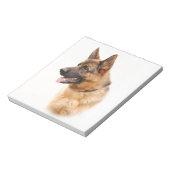 Duitse herderhond notitieblok (Linkerzijde)