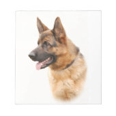 Duitse herderhond notitieblok (Voorkant)