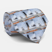 Duitse herderhond op de Porch Stropdas (Opgerold)