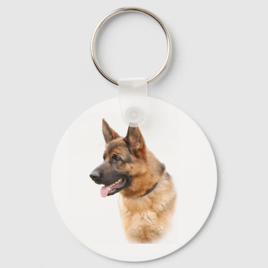 Duitse herderhond sleutelhanger (Voorkant)