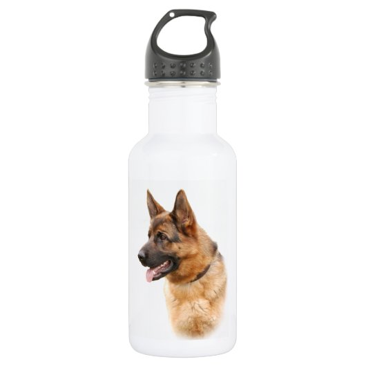 Duitse herderhond waterfles (Voorkant)