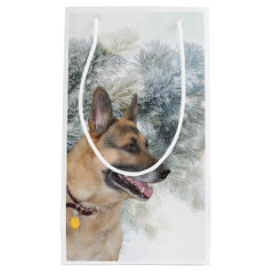 Duitse herderkerst klein cadeauzakje