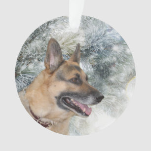 Duitse herderkerst ornament