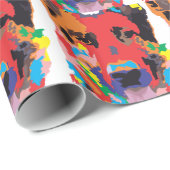 Duitse herderkleur cadeaupapier (Rol Hoek)