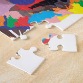 Duitse herderkleur legpuzzel (Zijkant)