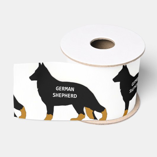 Duitse herdernaam silo bi kleur grosgrain lint (Spoel)