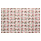 Duitse herderroze floralen stof (Fat Quarter)