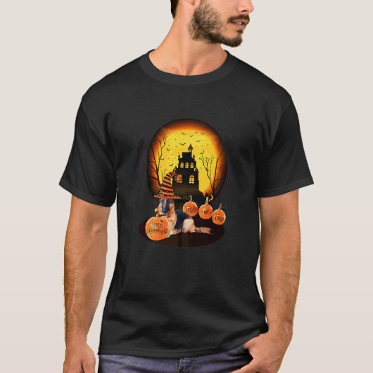 Duitse Herders Halloween Voor Kinderen Moeder Vade T-shirt (Voorkant)