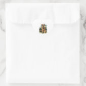 Duitse herders in charme hart sticker (Tas)