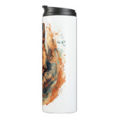 Duitse herders in oceanische elegantie thermosbeker (Geroteerd rechts)