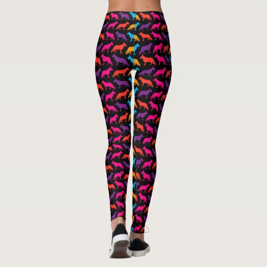 Duitse Herders Leggings (Achterkant)