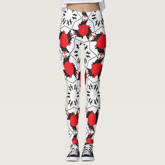 Duitse Herders Leggings (Voorkant)