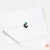 Duitse herders onder noorderlicht hart sticker (Envelop)