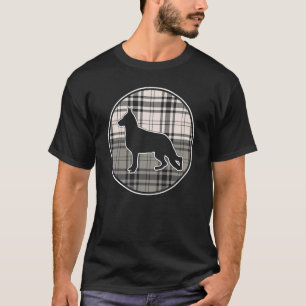Duitse Herders Plaid T-shirt