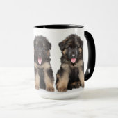 Duitse Herders Pups Mok (Voorkant rechts)