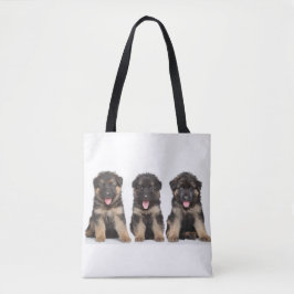 Duitse Herders Pups Tote Bag