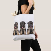 Duitse Herders Pups Tote Bag (Dichtbij)