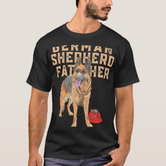 Duitse Herders Vader Papa T-shirt