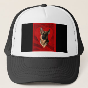 Duitse Herders Valentijn Trucker Pet