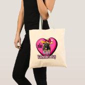 Duitse Herders Valentijnsdag Tote Bag (Voorkant (product))