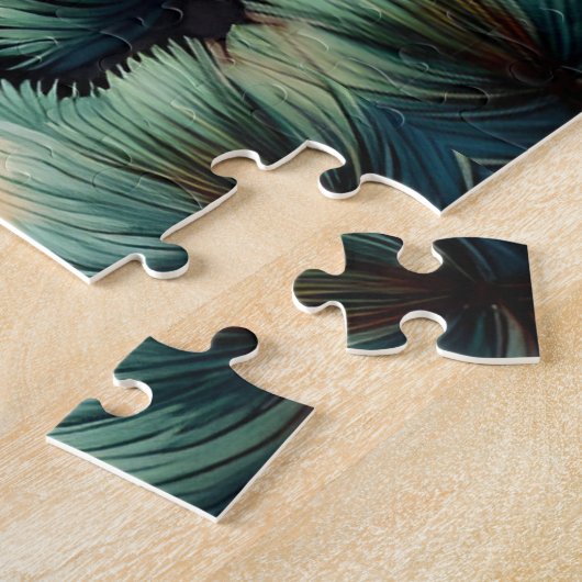 Duitse herders wandelen op de berg legpuzzel (Zijkant)