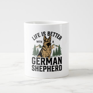Duitse Herdersbergkam Grote Koffiekop
