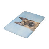 Duitse herderschilderkunst - Kute Original Dog Art Badmat (Gekanteld)