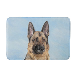 Duitse herderschilderkunst - Kute Original Dog Art Badmat