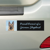 Duitse herderschilderkunst - Kute Original Dog Art Bumpersticker (Op auto)