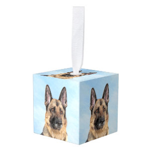 Duitse herderschilderkunst - Kute Original Dog Art Decoratie