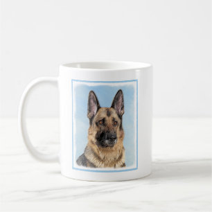 Duitse herderschilderkunst - Kute Original Dog Art Koffiemok
