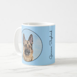 Duitse herderschilderkunst - Kute Original Dog Art Koffiemok