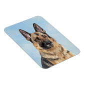 Duitse herderschilderkunst - Kute Original Dog Art Magneet (Rechterzijde)