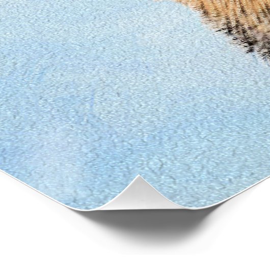 Duitse herderschilderkunst - Kute Original Dog Art Perfect Poster (Hoek)