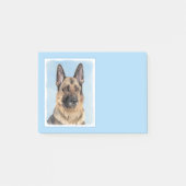 Duitse herderschilderkunst - Kute Original Dog Art Post-it® Notes (Voorkant)